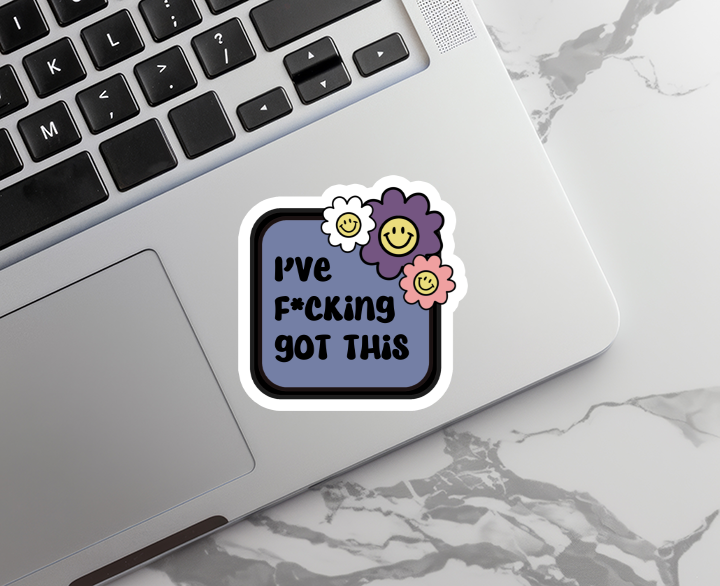 Positive Vibes Decal - Empowerment Vinyl Waterproof Sticker