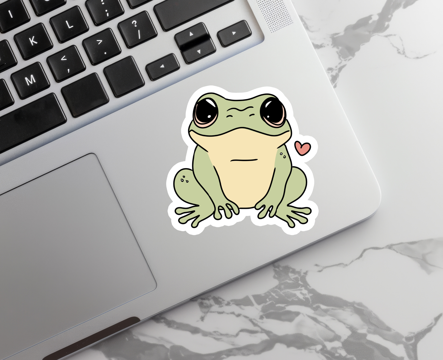 Frog | Animal | Cute | Waterproof Sticker | 2.5"