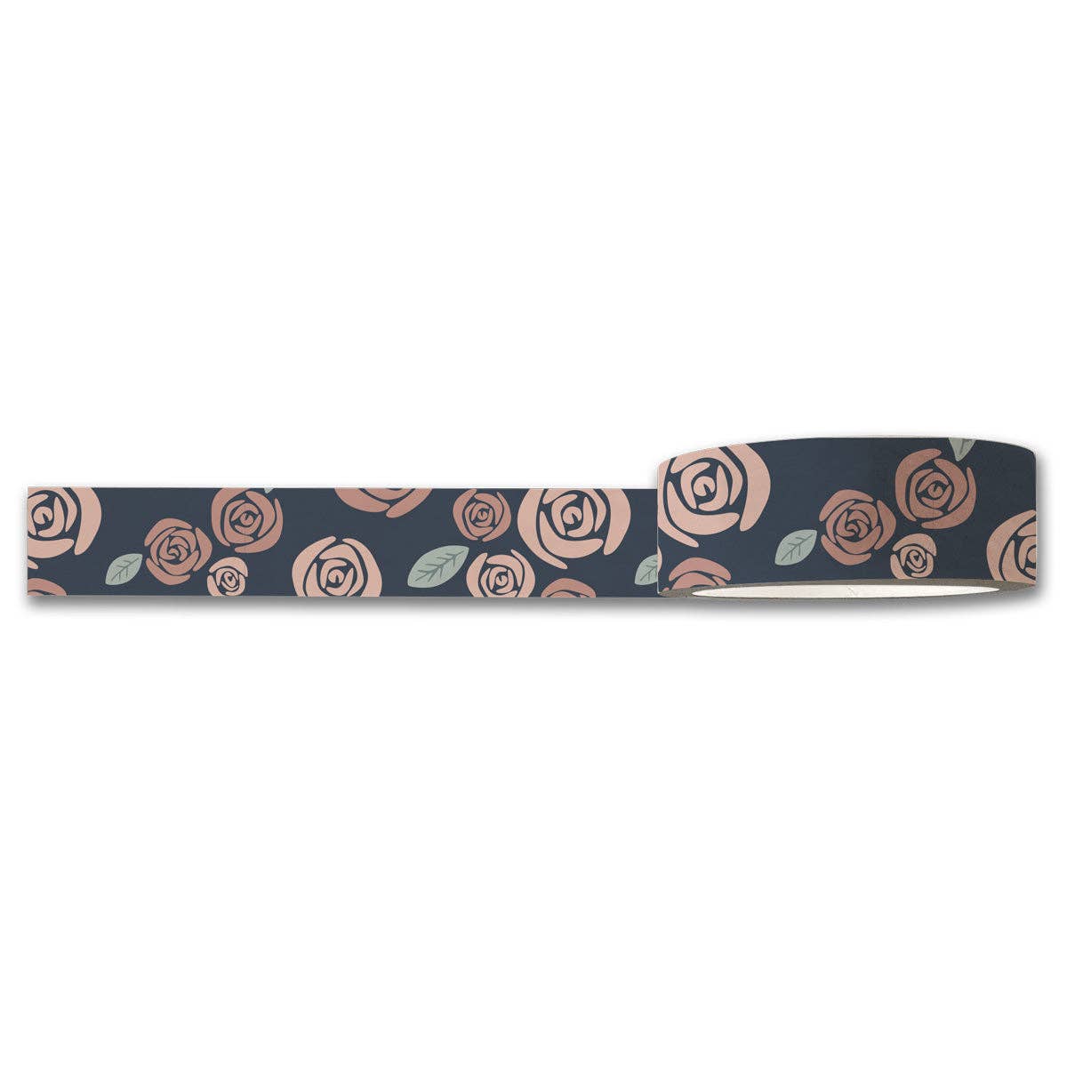 Roses Washi Tape — Decorative Paper Tape for Planners, Journals, Scrapbooking & Crafts