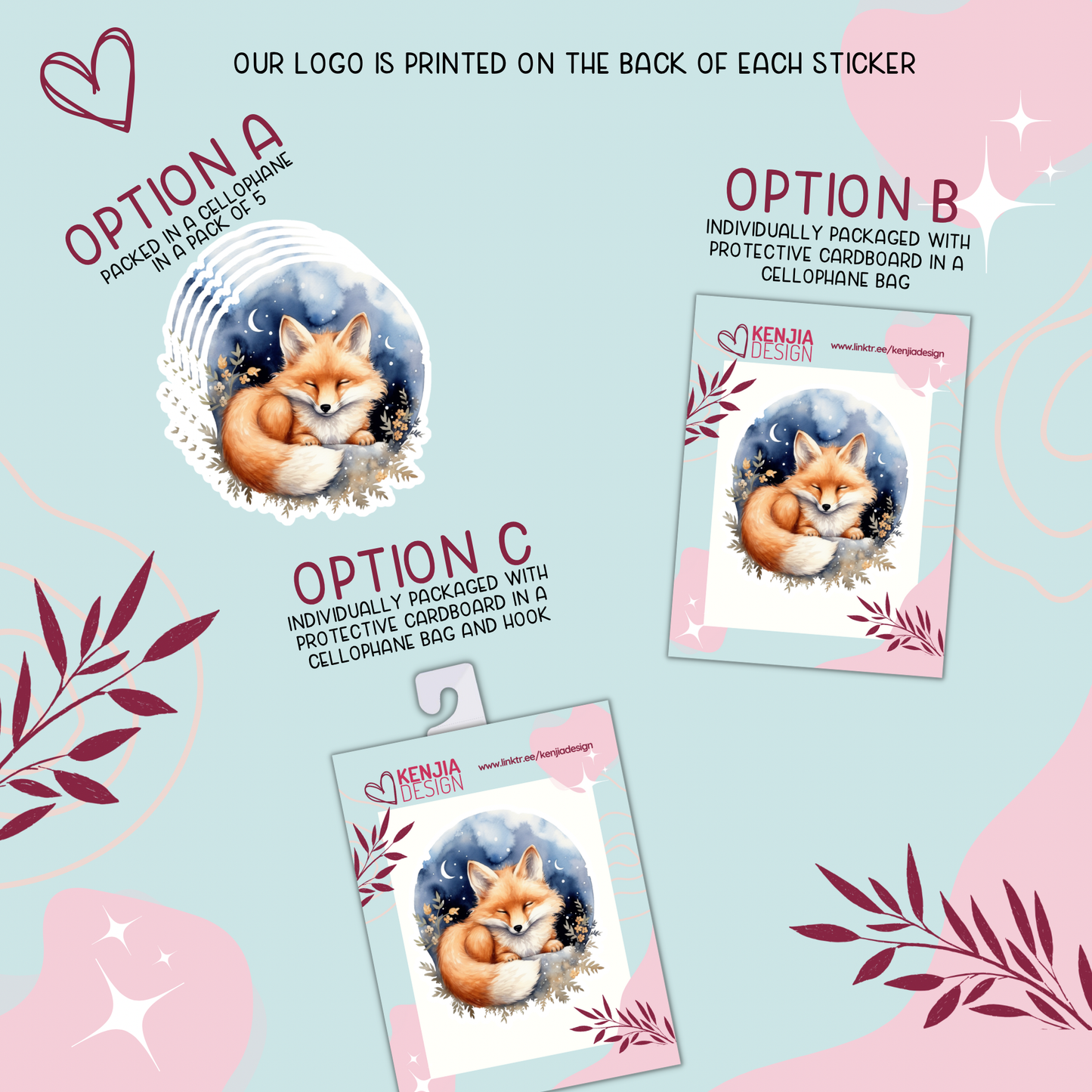 Baby Turtle Sticker with watercolor effect / Waterproof: Waterproof Matte