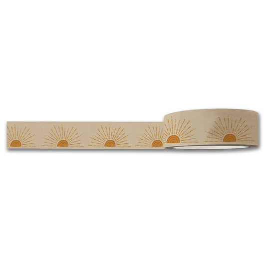 Sunrise Washi Tape — Decorative Paper Tape for Planners, Bullet Journals, Scrapbooking & Crafts