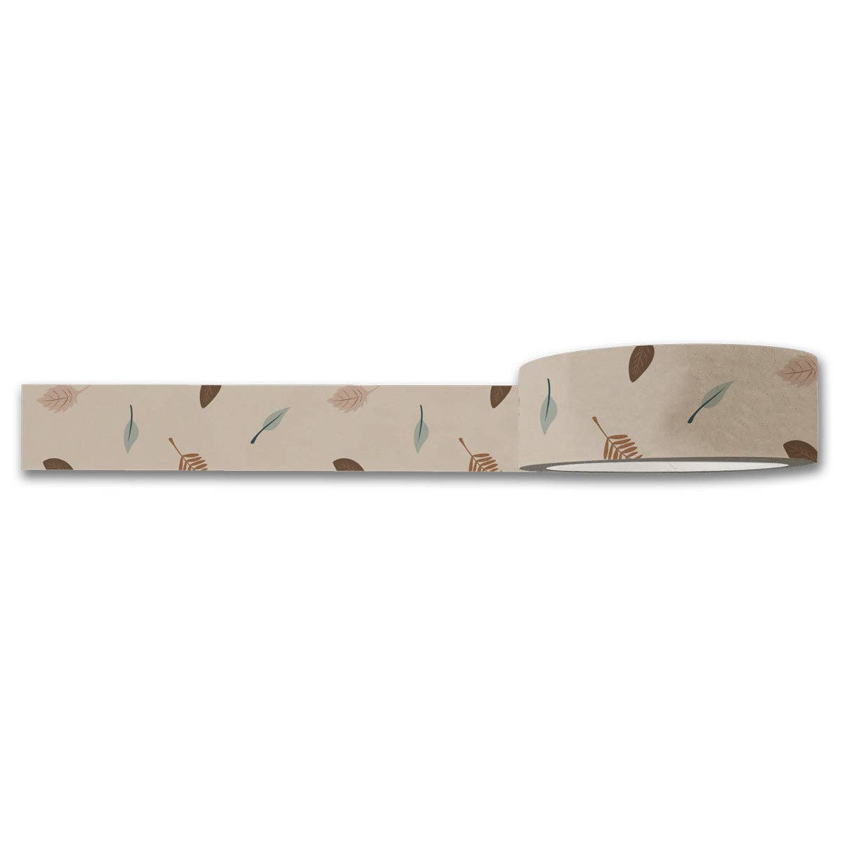 Leaves Washi Tape — Decorative Paper Tape for Planners, Journals, Scrapbooking & Crafts