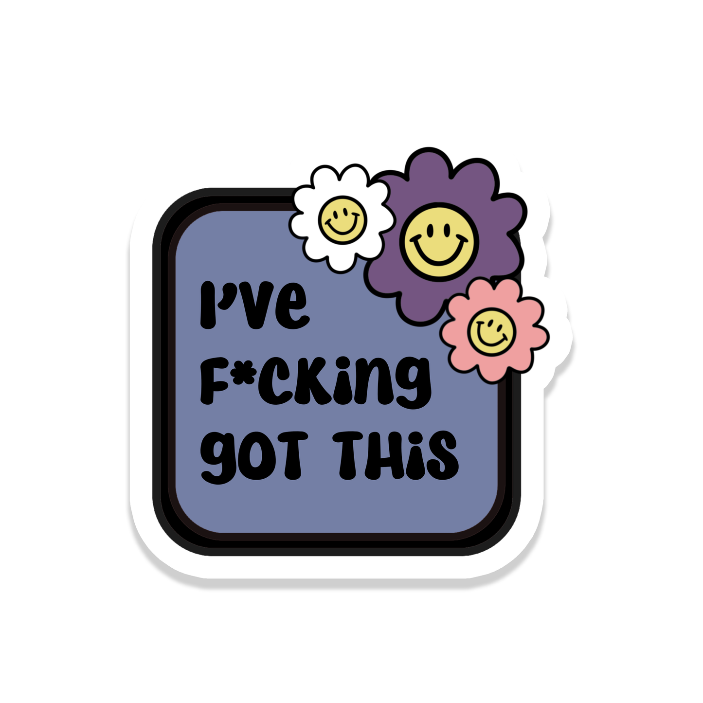 Positive Vibes Decal - Empowerment Vinyl Waterproof Sticker