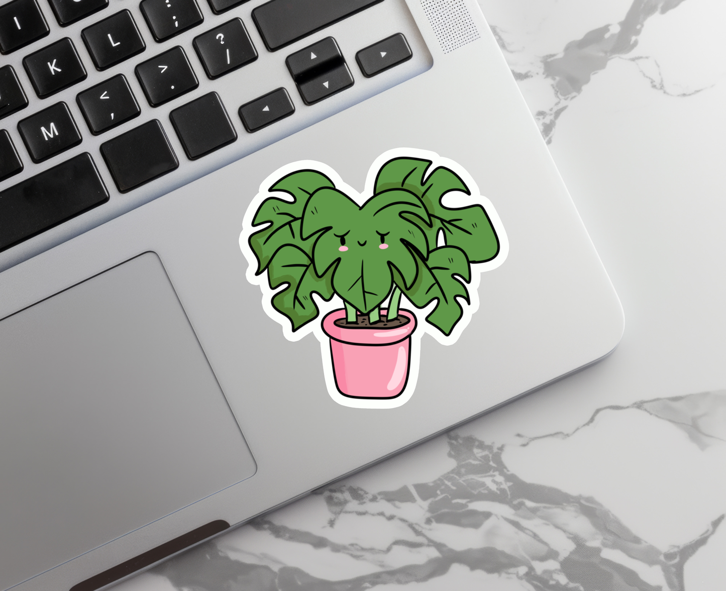 Monstera Plant | Waterproof Sticker | 2.5"