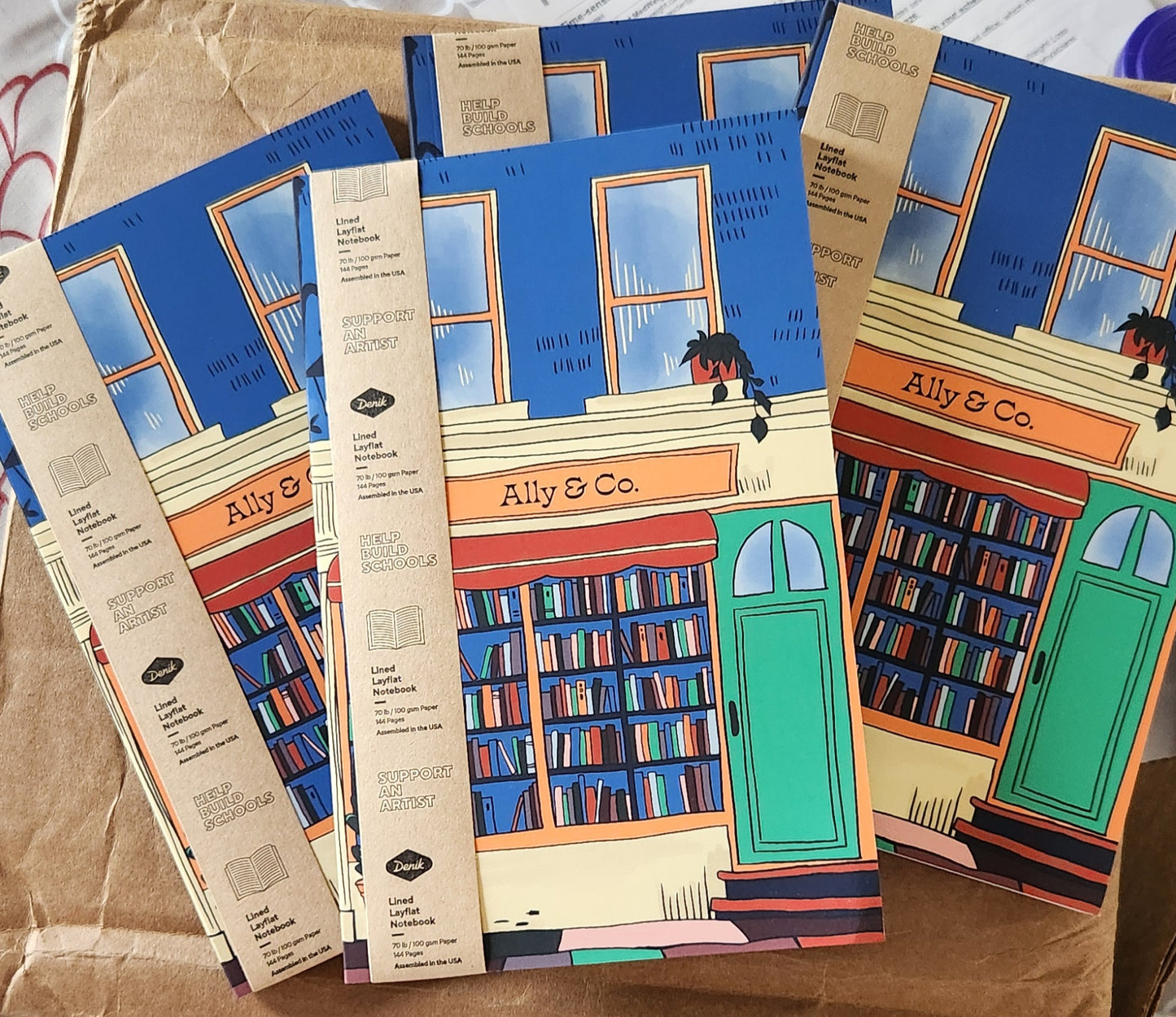 Bookshop Personalized Namedrop Classic Notebook