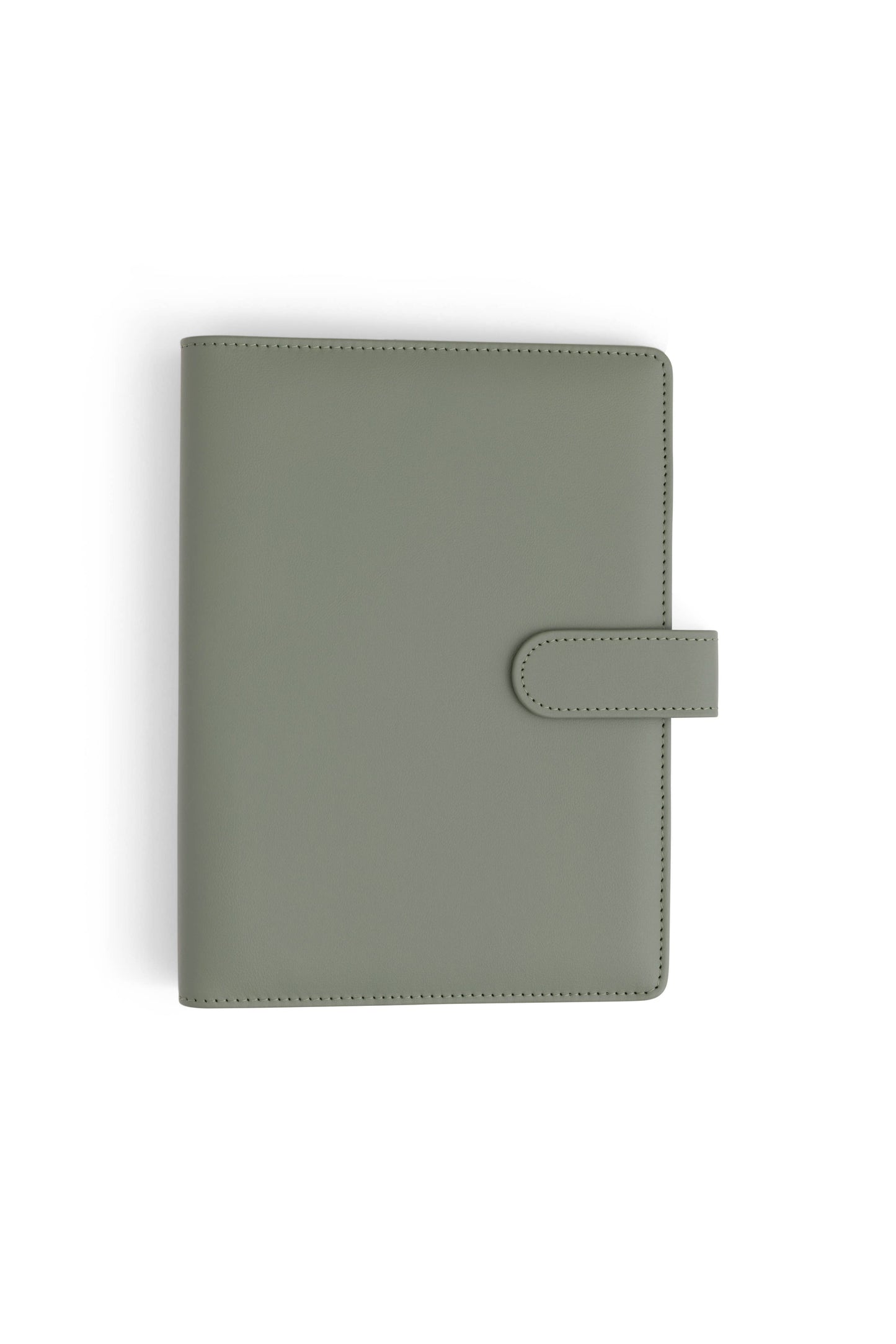 A5 Binder: 6 Hole with Elastic Pen Holder & Magnetic Closure: Fire Engine Red