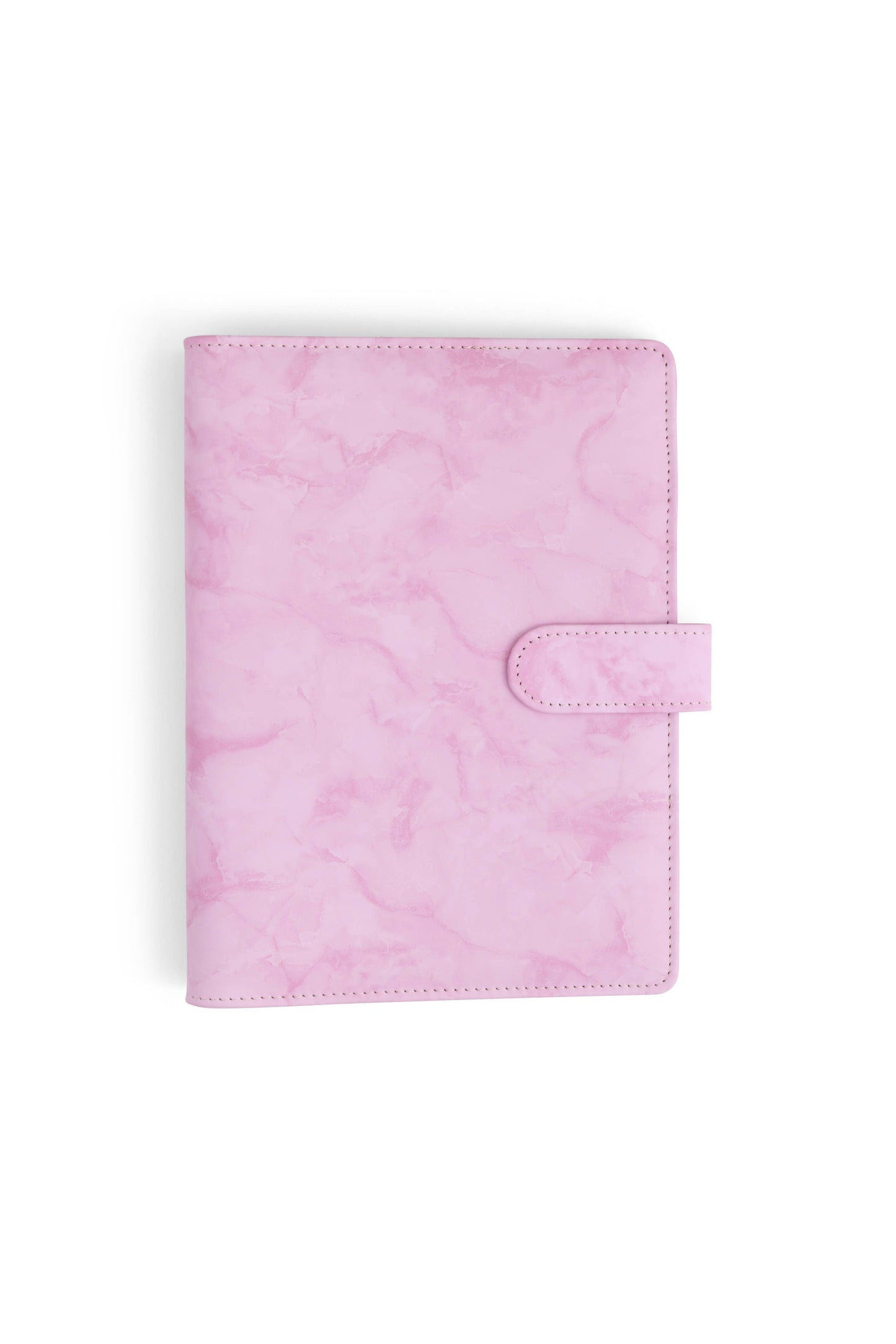 A5 Binder: 6 Hole with Elastic Pen Holder & Magnetic Closure: Black