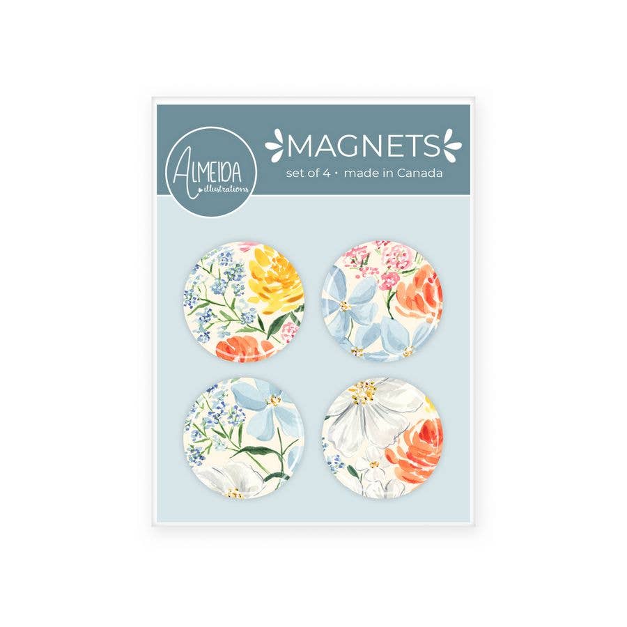 Dainty Florals Magnet Set