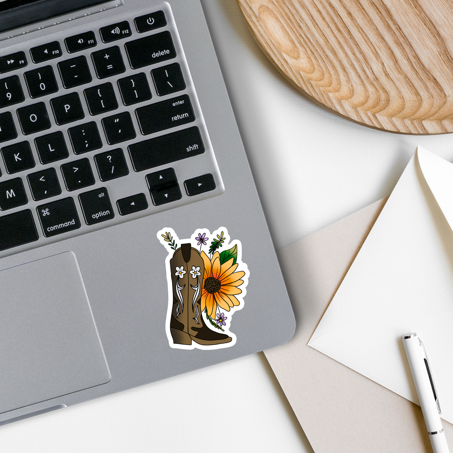 Cowboy Boot | Western | Waterproof Sticker | 3"