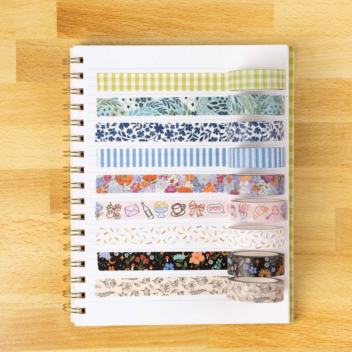 Waterfall Floral Washi Tape
