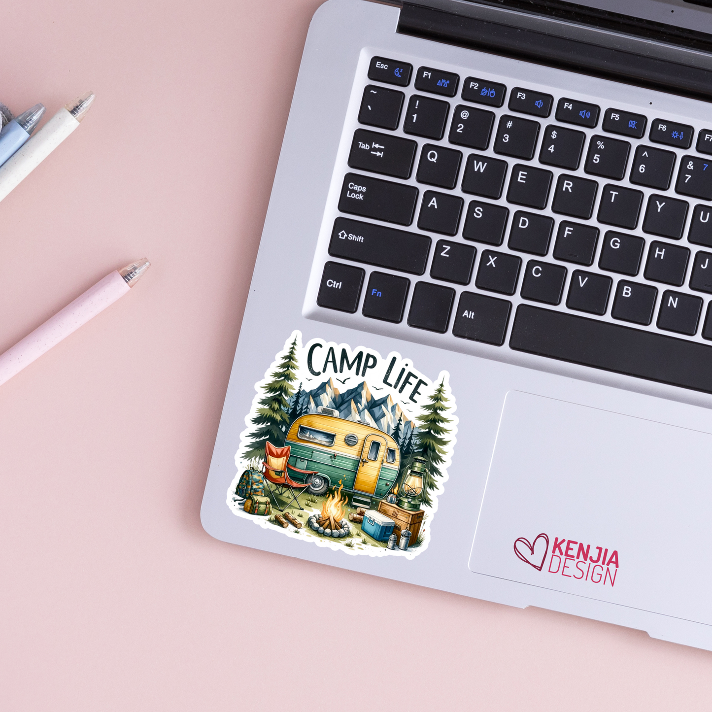 Camp Life Stickers & Magnets / Camping Adventure: Matte Stickers 2''