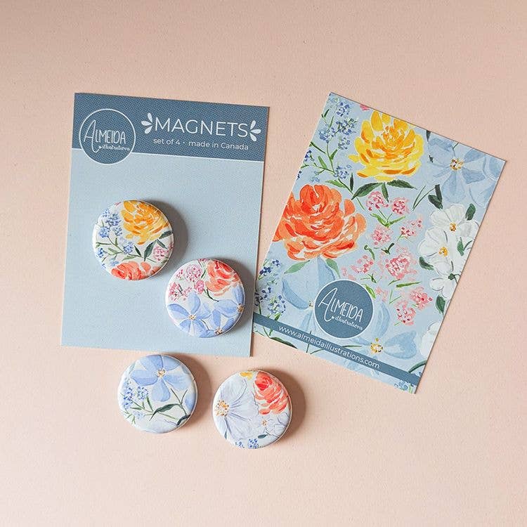 Dainty Florals Magnet Set