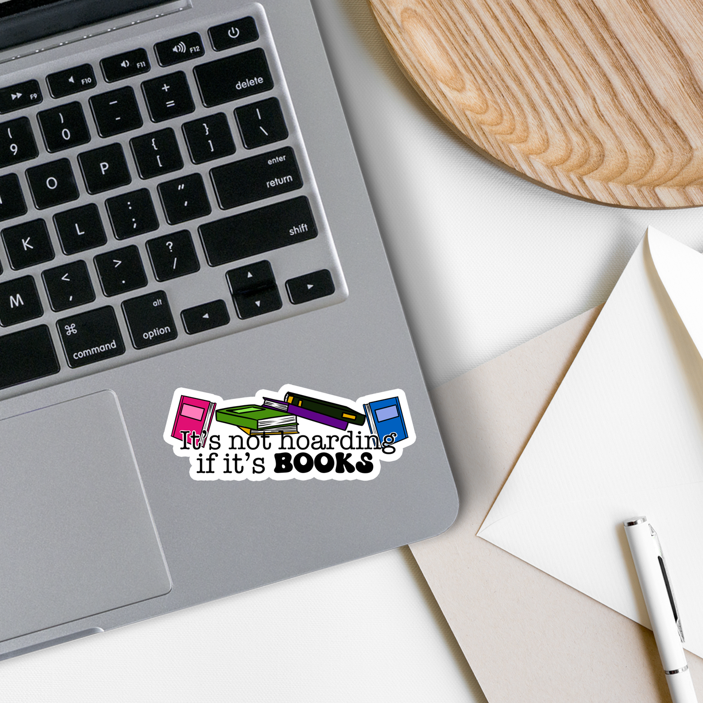 Books | Reading | Bookstore | Waterproof Sticker | 3"