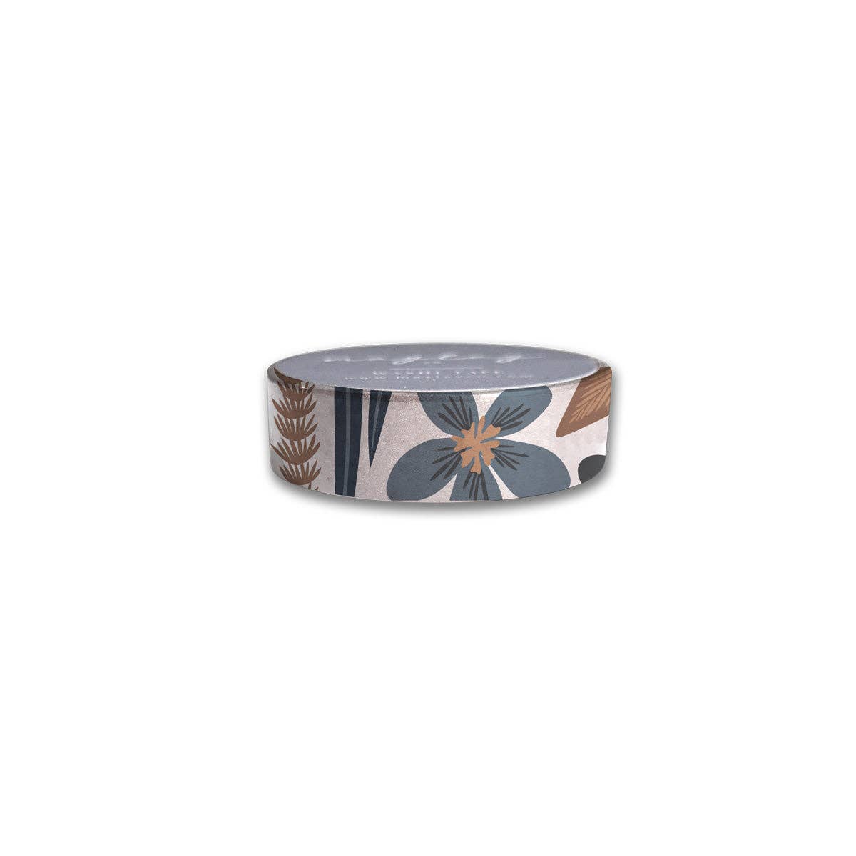 Misty Bloom Floral Washi Tape — Decorative Paper Tape for Planners, Journals, Scrapbooking & Crafts
