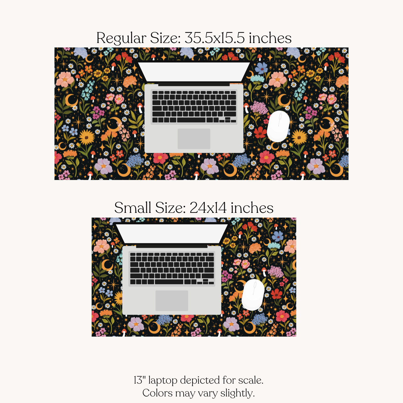 Celestial Garden Desk Pad: Small