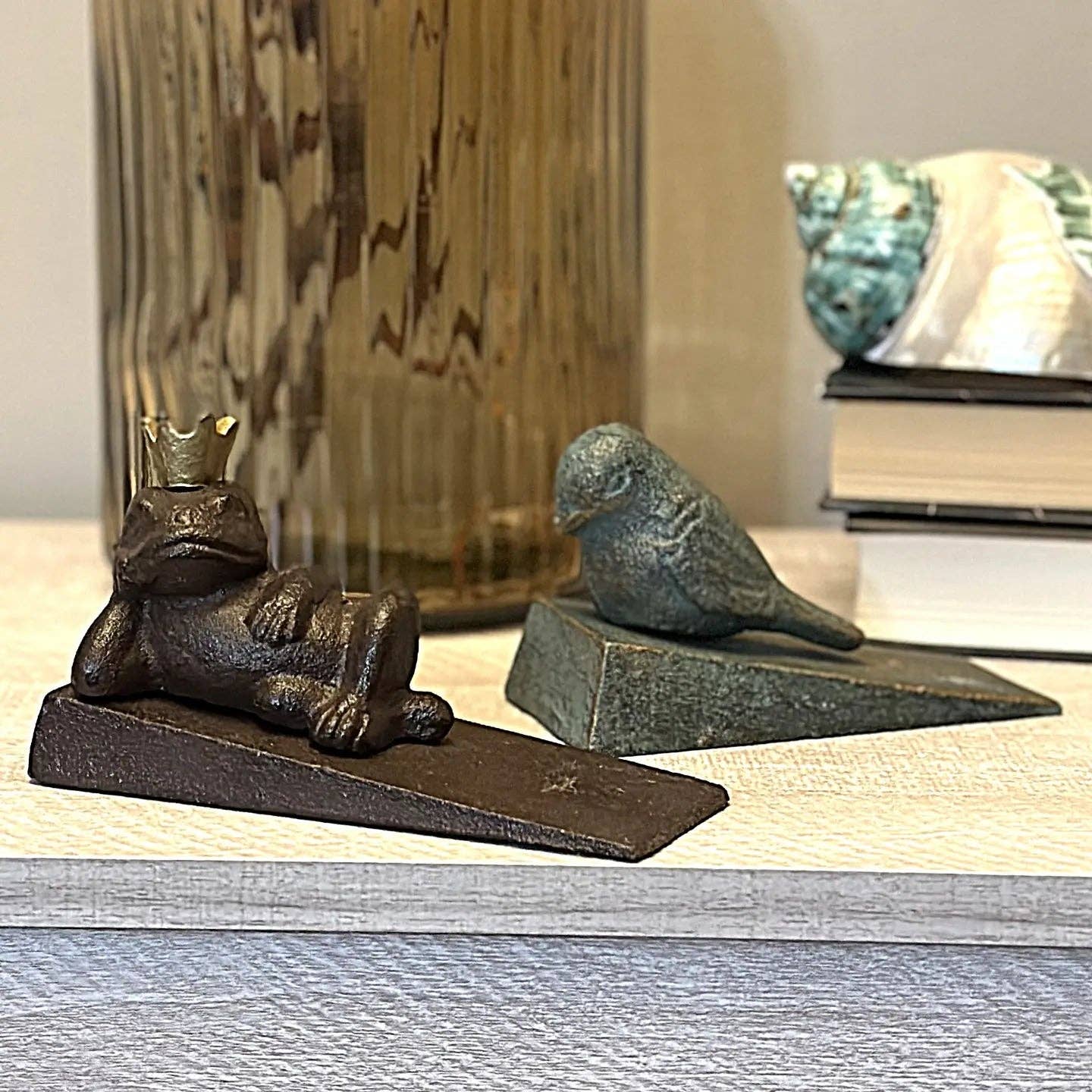 Cast Iron Animal Doorstop: BIRD