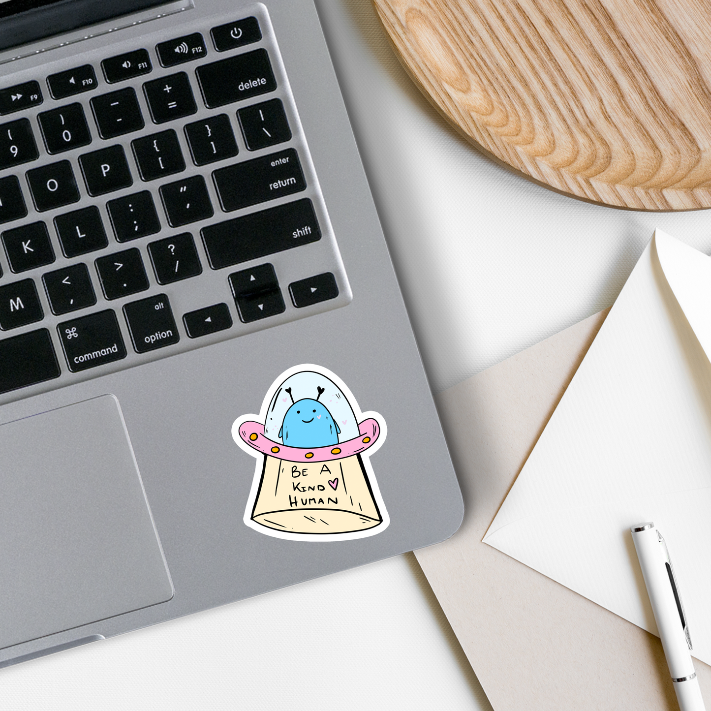 Be a Kind Human | Empower | Waterproof Sticker | 3"