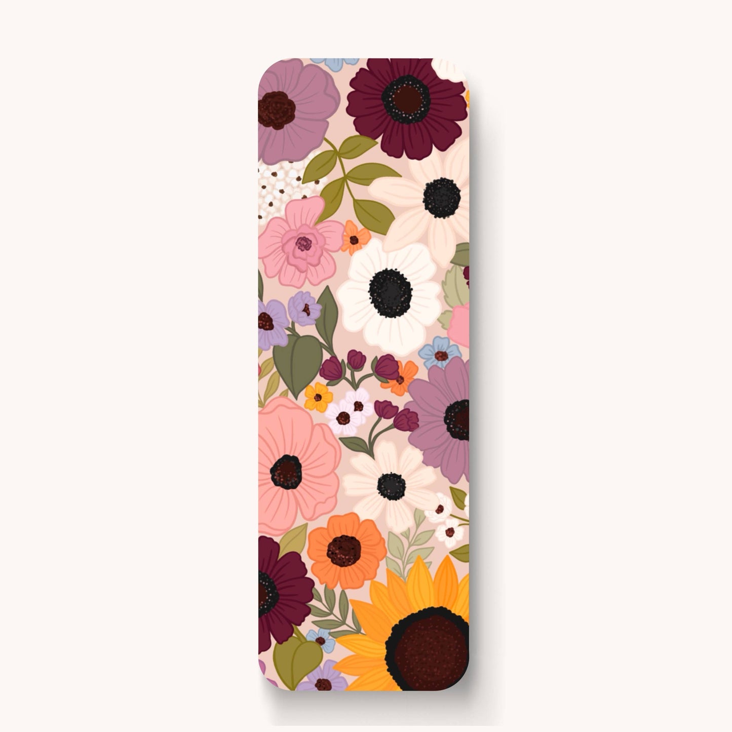 Rainbow Garden Bookmark | Bookish & Reading