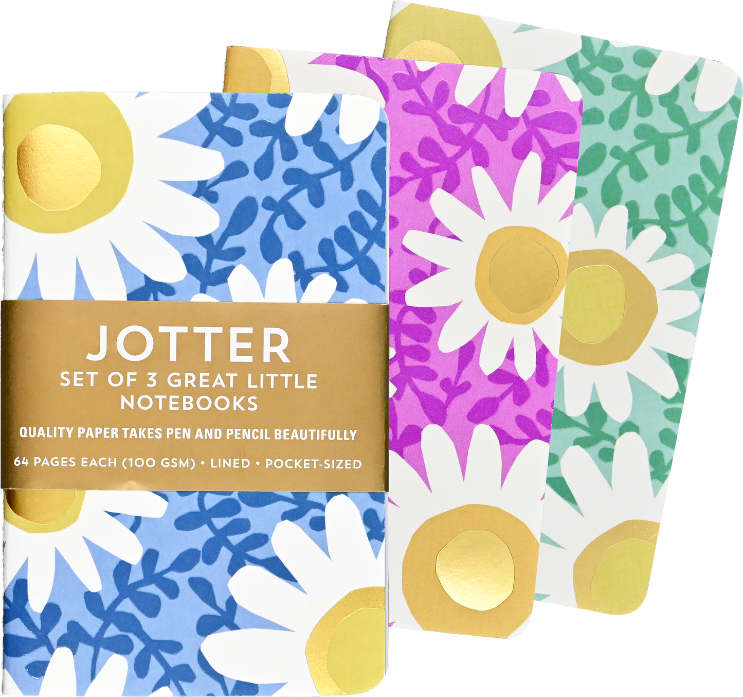 Jotter Mini Notebooks: Daisies