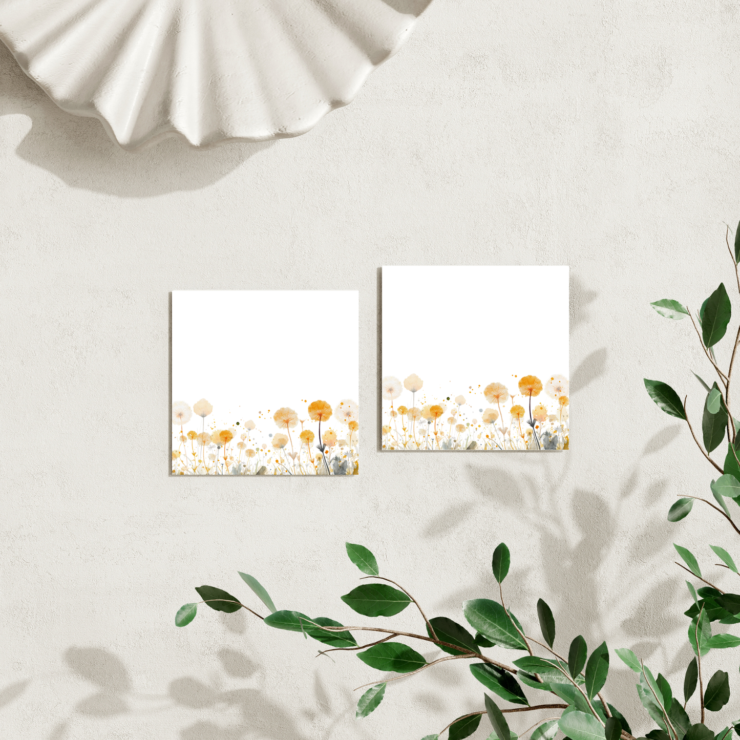 Dandelion Field: 50 Sheet Post-It Note Notepad