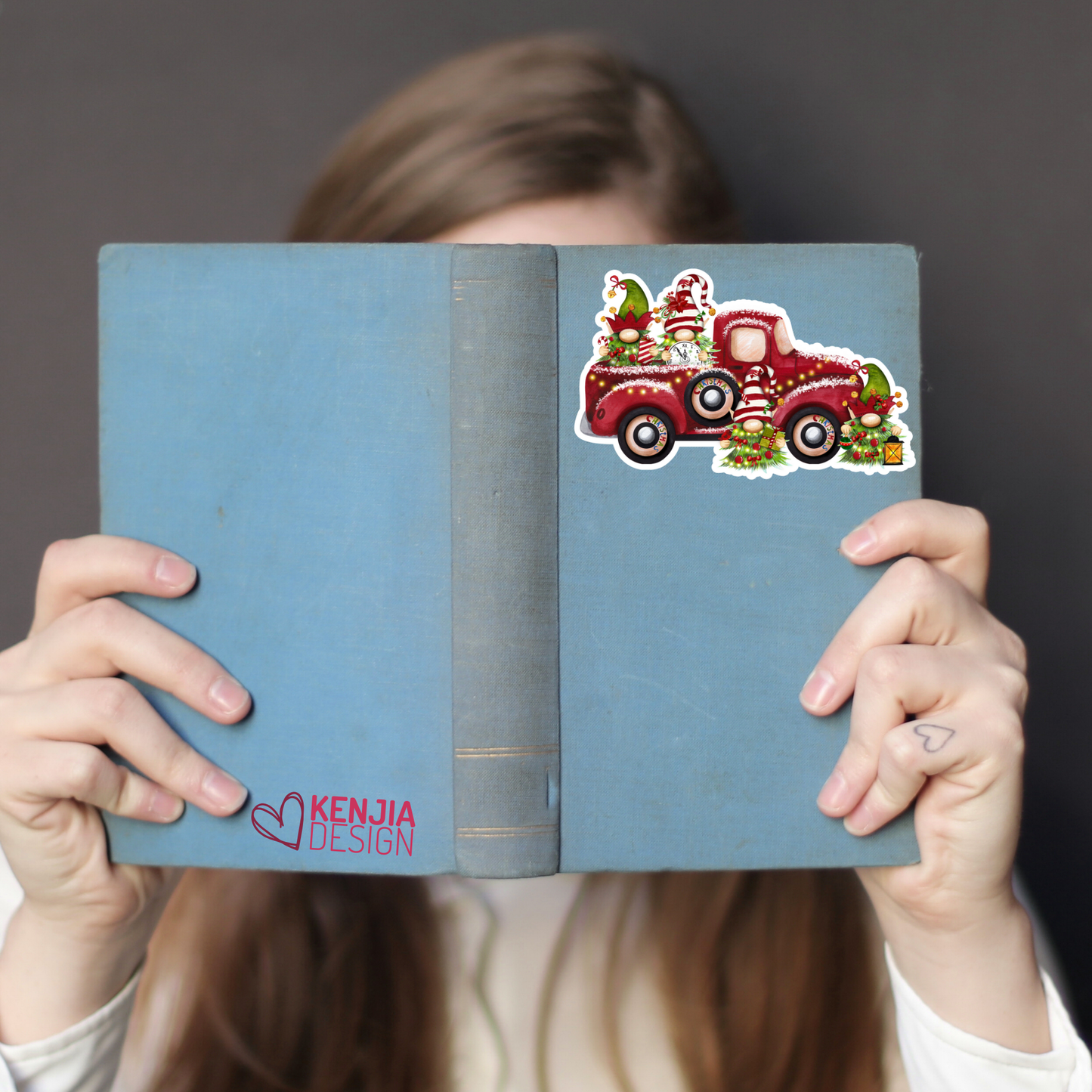 12 Days of Christmas Gnome Truck Stickers: Matte / 3'' Stickers
