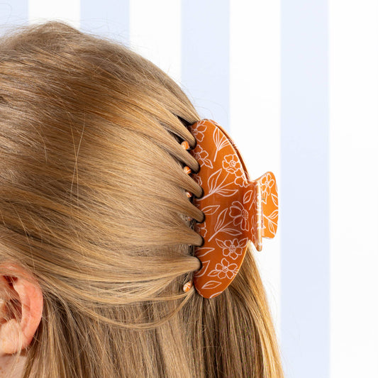Terracotta Claw Clip | Fall & Halloween