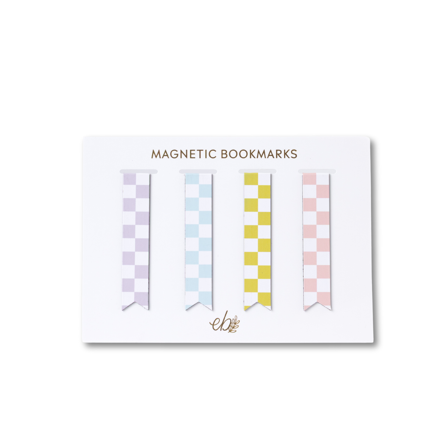 Magnetic Bookmarks | Bookish & Reading: Checkerboard