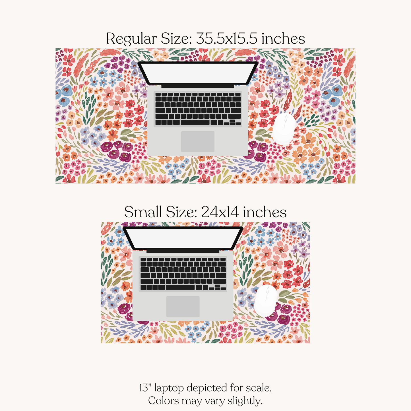 Countryside Blooms Desk Pad: Regular
