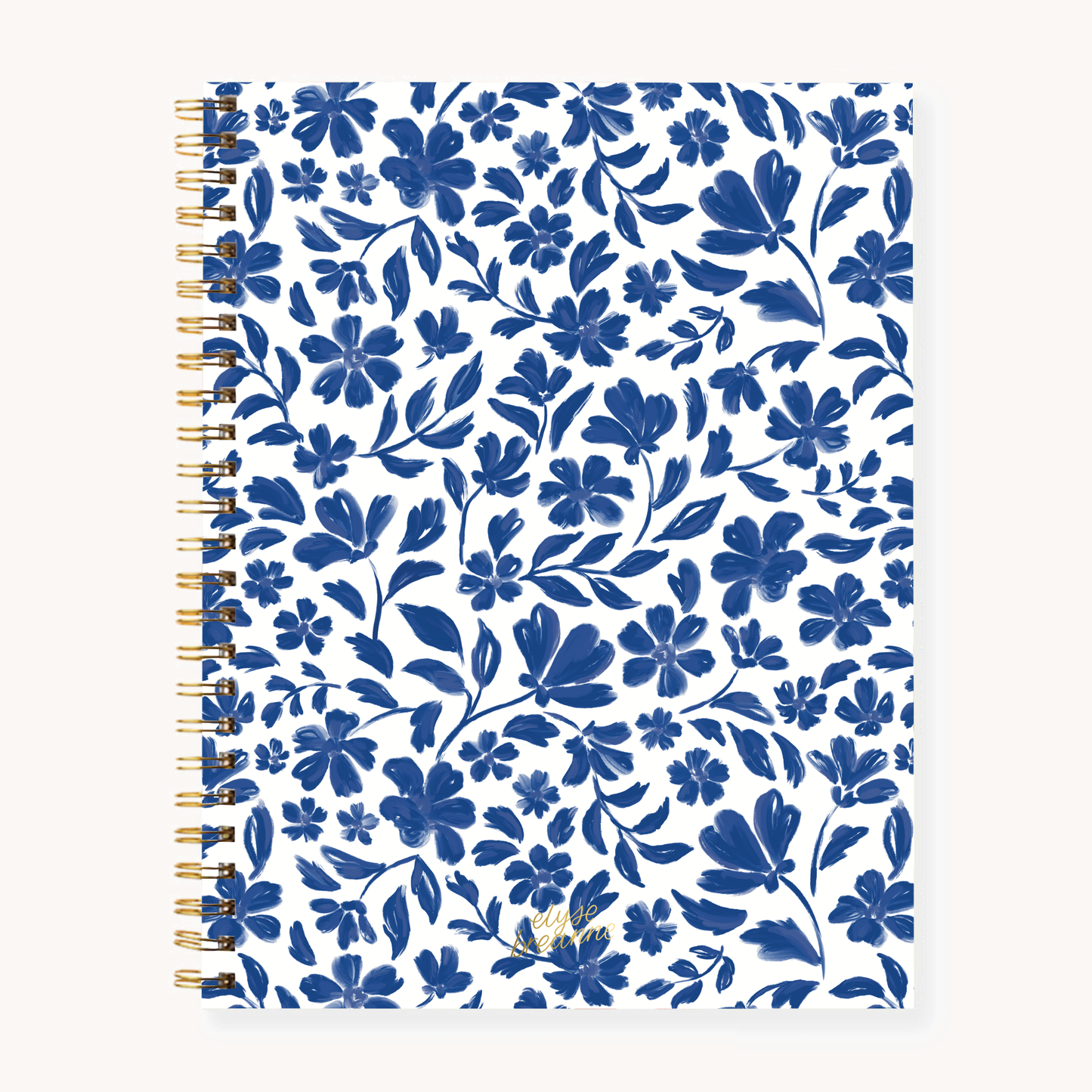 Porcelain Softcover Spiral Notebook