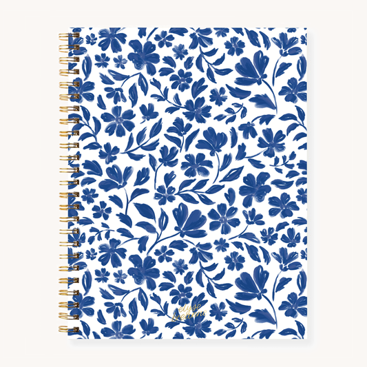 Porcelain Softcover Spiral Notebook
