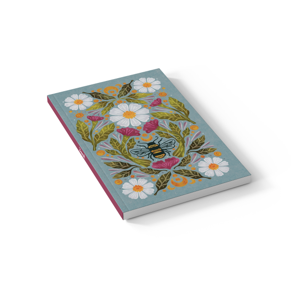 Honeybee Tea Classic Layflat Notebook Journal LFC1782L