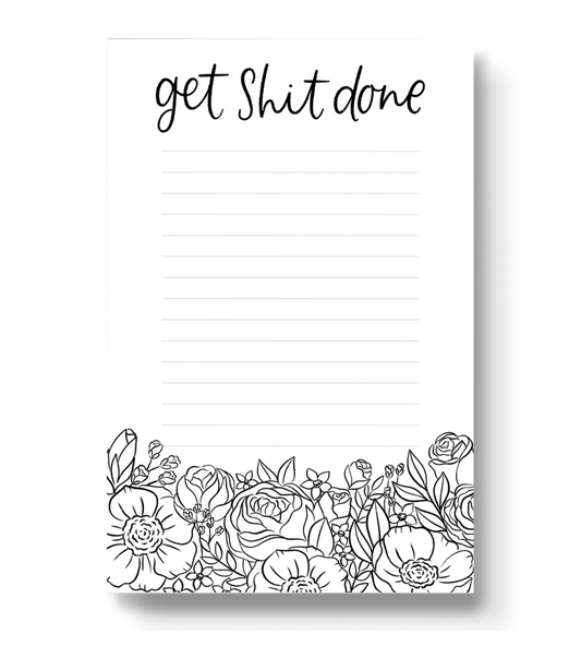 Get Shit Done Extra Large Post-It® Notes 4x6 in.
