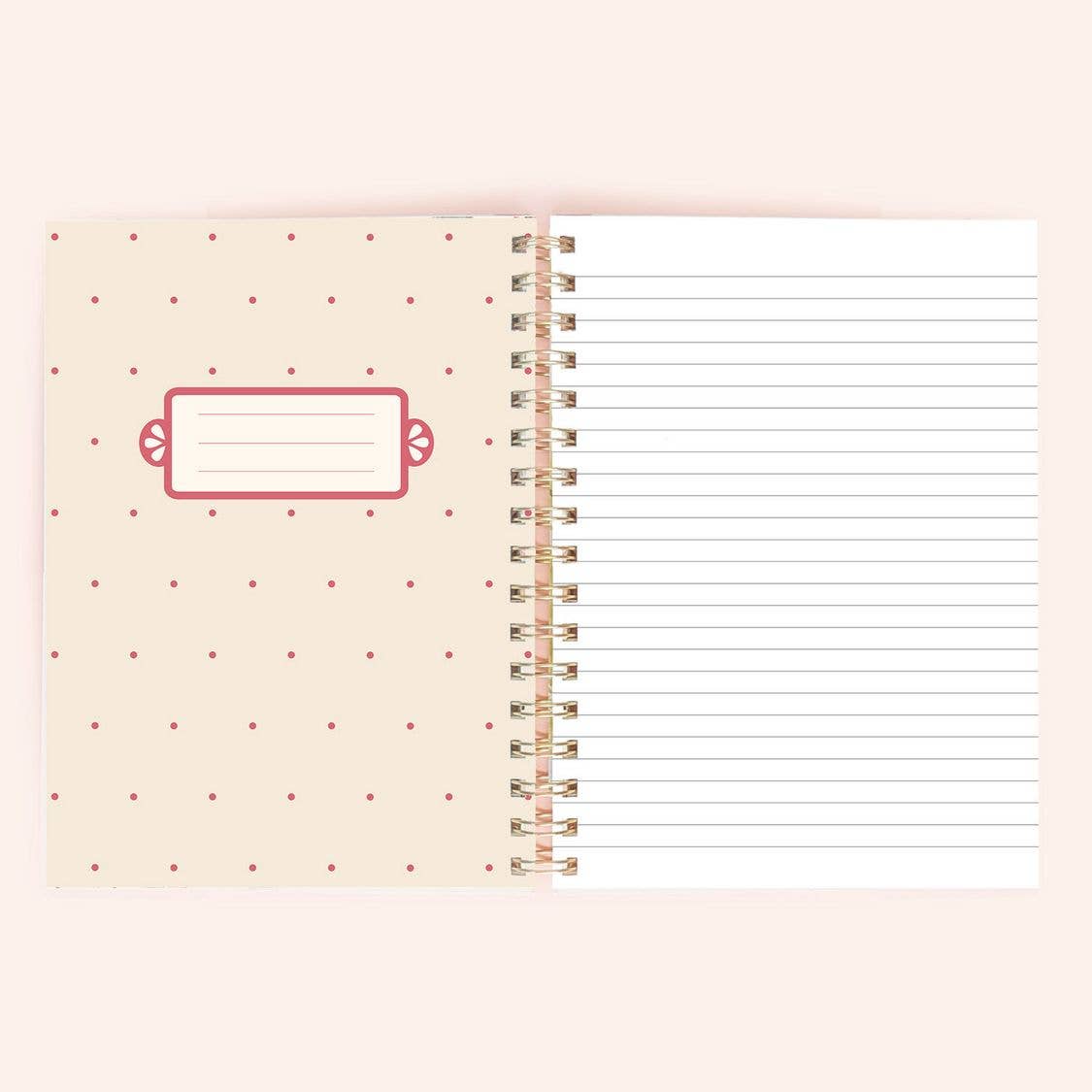 Fall Florals Spiral Notebook | 150 Lined Pages
