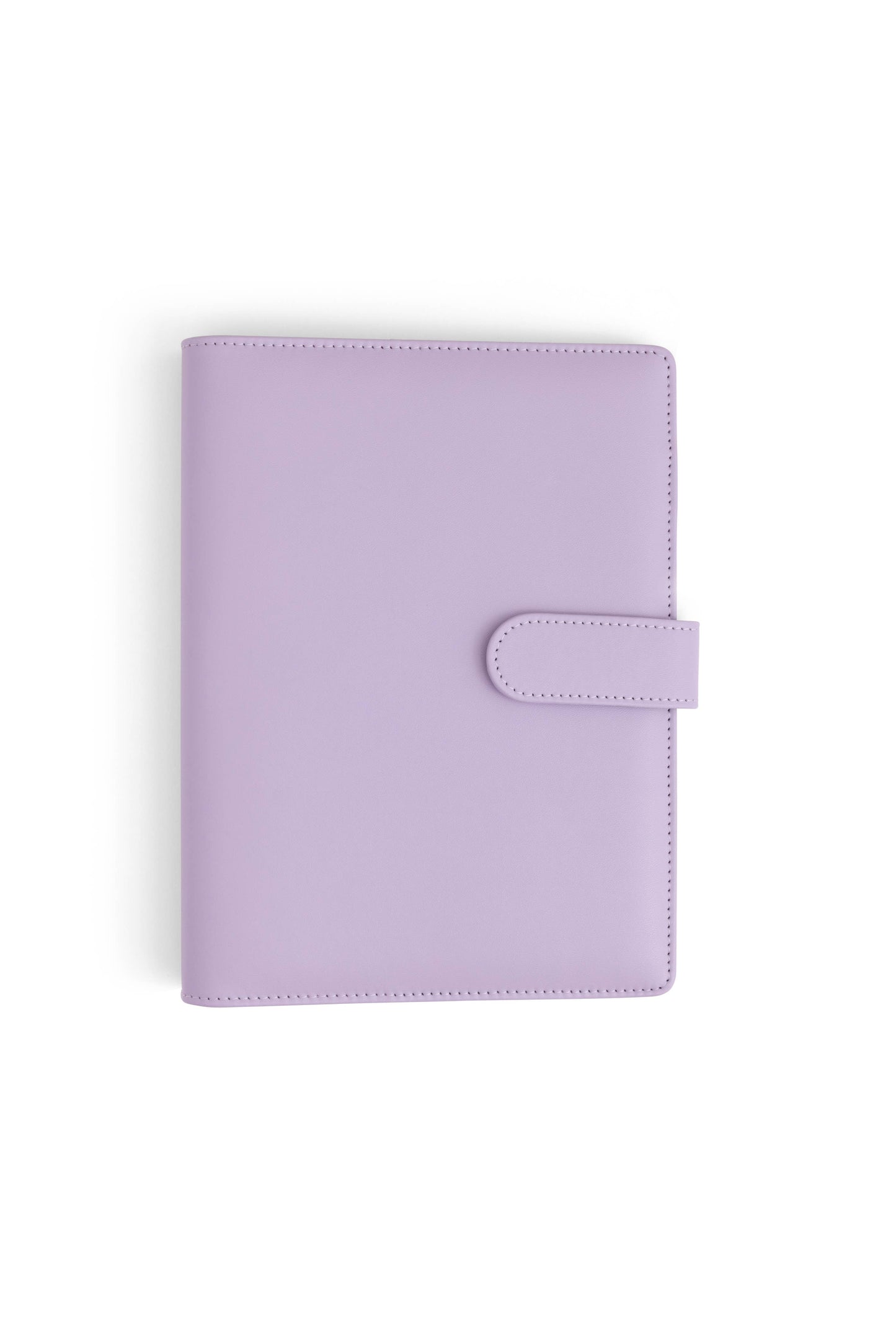 A5 Binder: 6 Hole with Elastic Pen Holder & Magnetic Closure: Ocean Blue