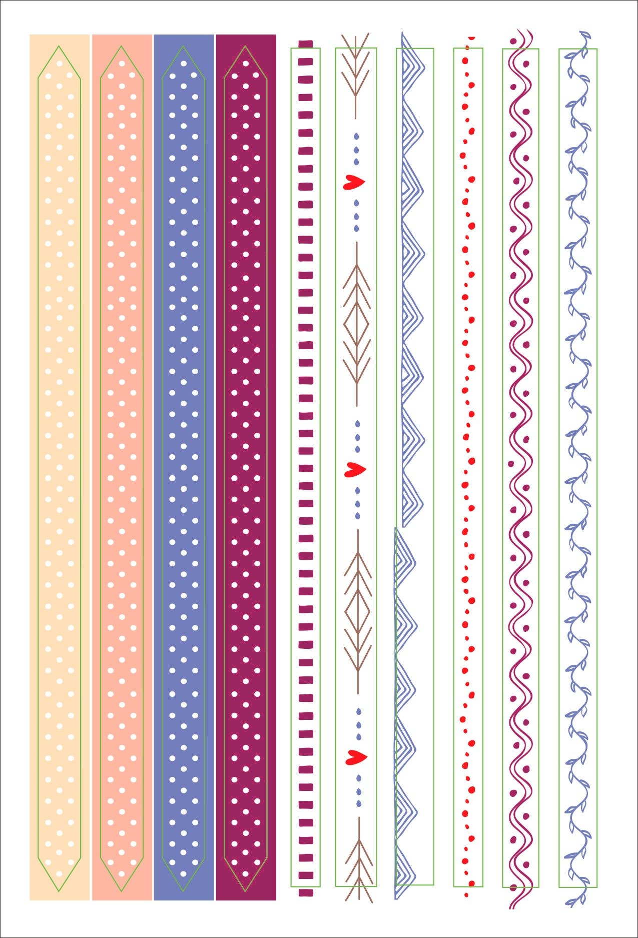 Essentials She Believed She Could Planner Stickers