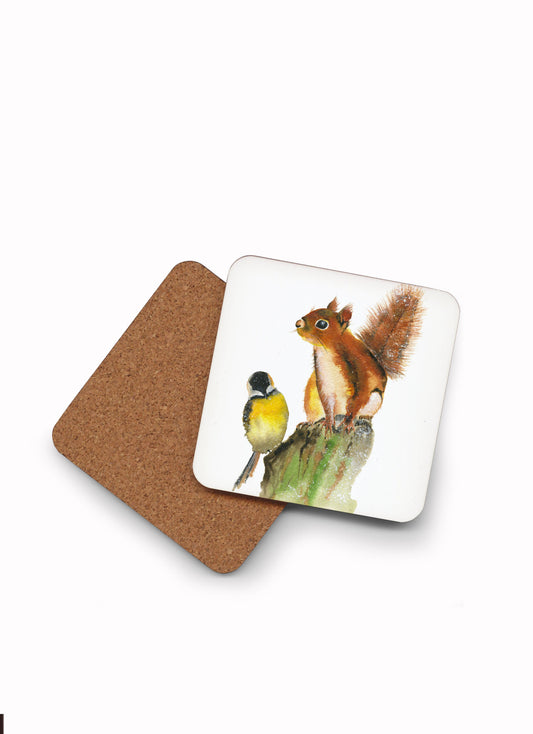 Coaster - Company - (C-COM)  Squirrel and Bird