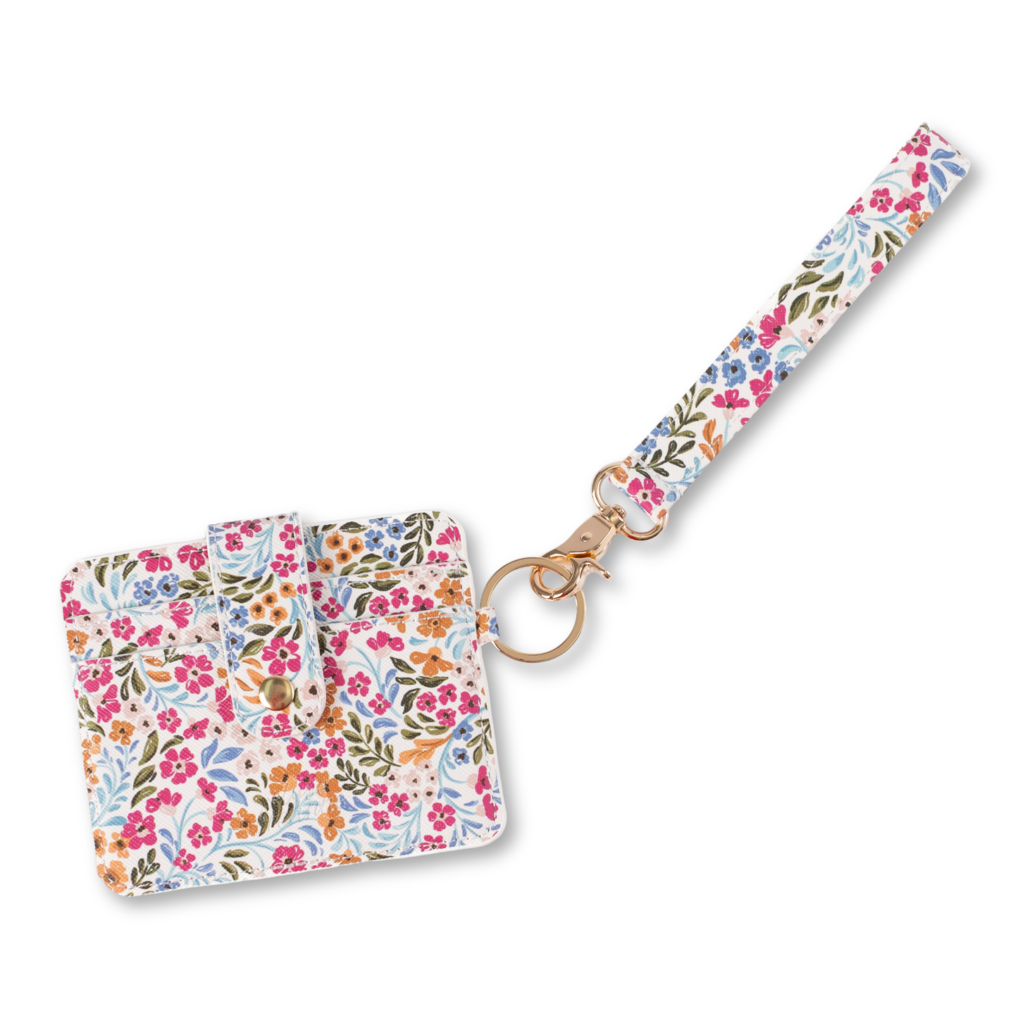 Floral Filigree Wristlet Keychain