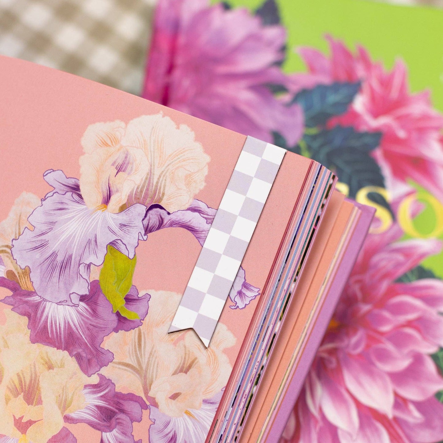 Magnetic Bookmarks | Bookish & Reading: Checkerboard