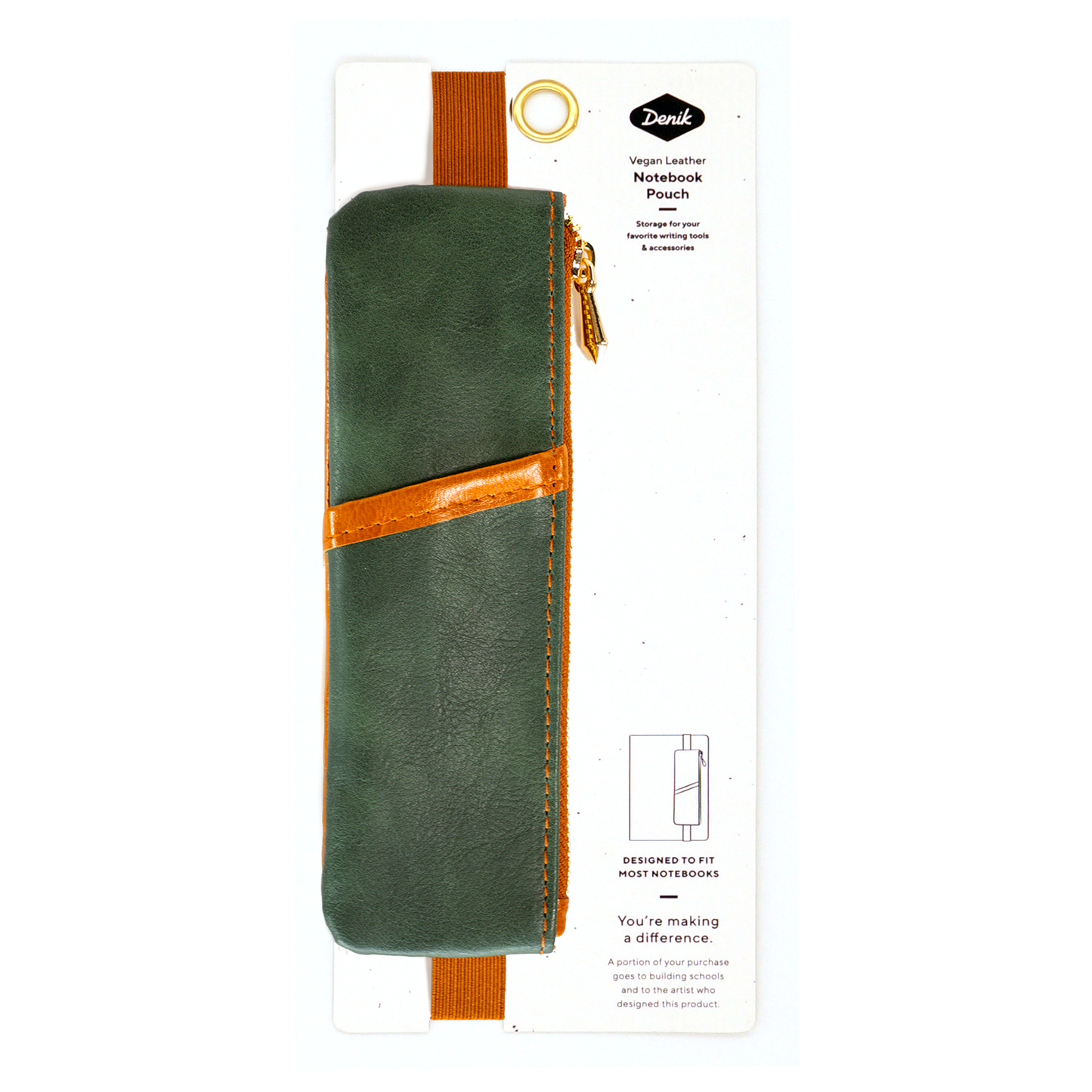 Garden Green Notebook Pouch NBPOUCH006
