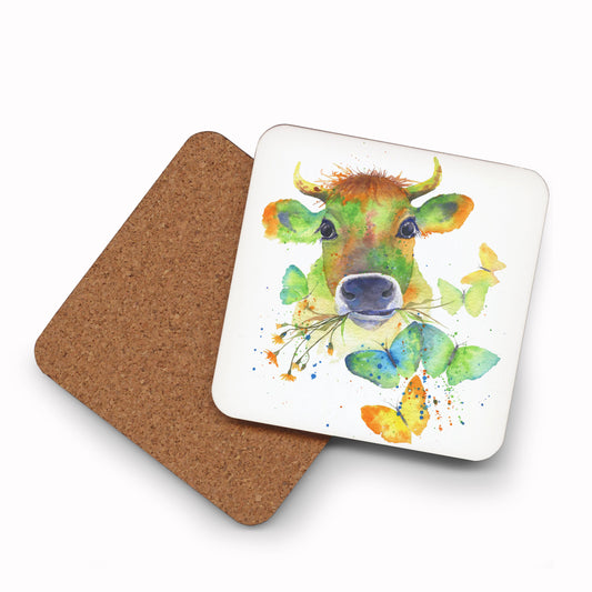 Coaster - Prairie Pals - (C-PRA)  Cute Cow