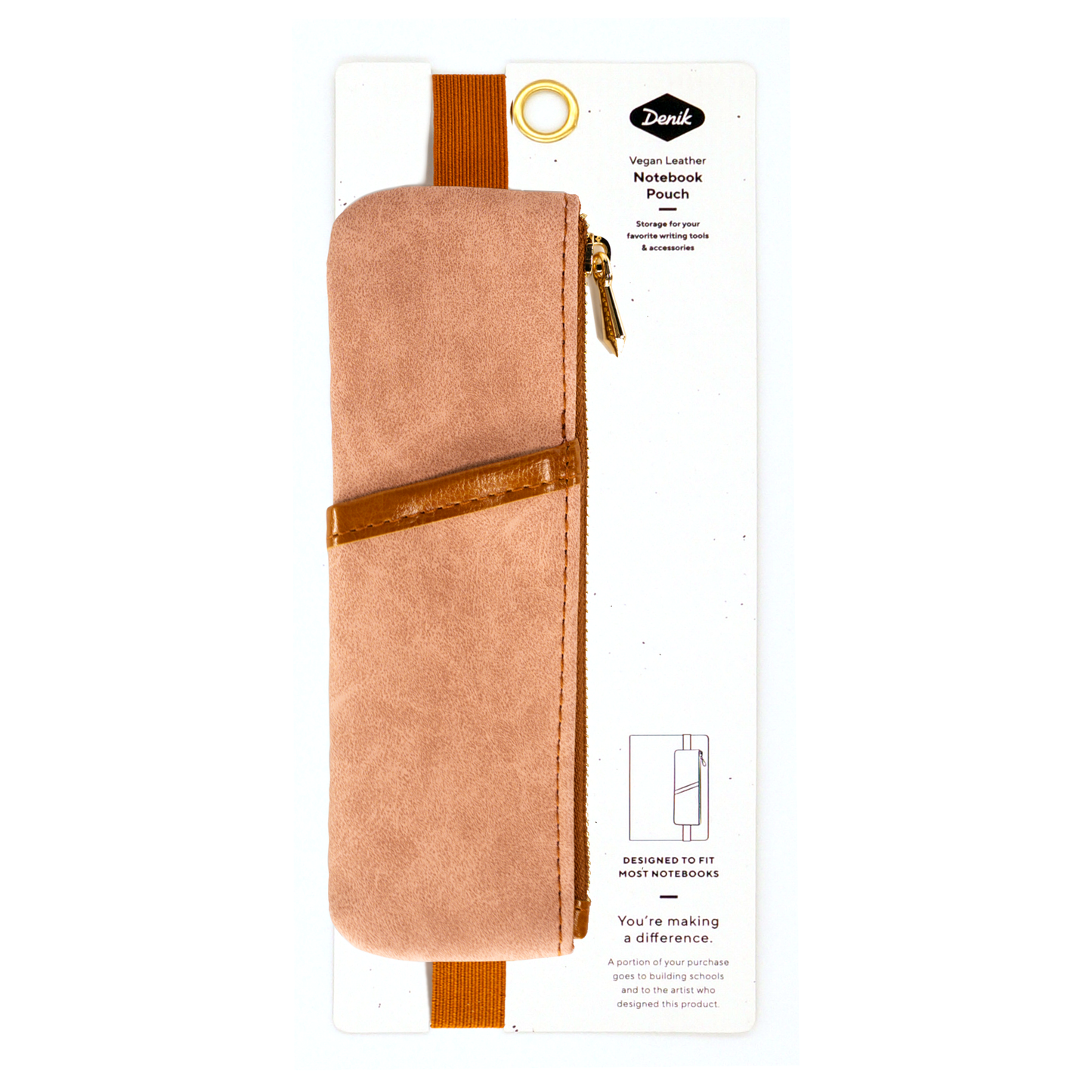Dusty Pink Notebook Pouch NBPOUCH004