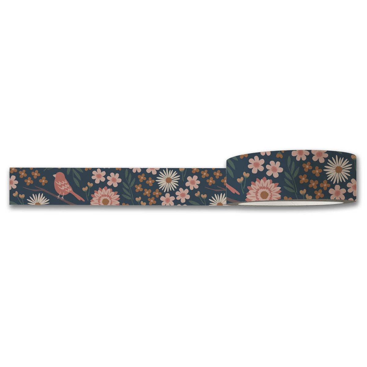Birdy Washi Tape — Decorative Paper Tape for Planners, Journals, Scrapbooking & Crafts