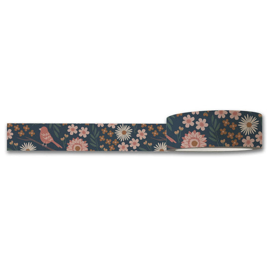 Birdy Washi Tape — Decorative Paper Tape for Planners, Journals, Scrapbooking & Crafts
