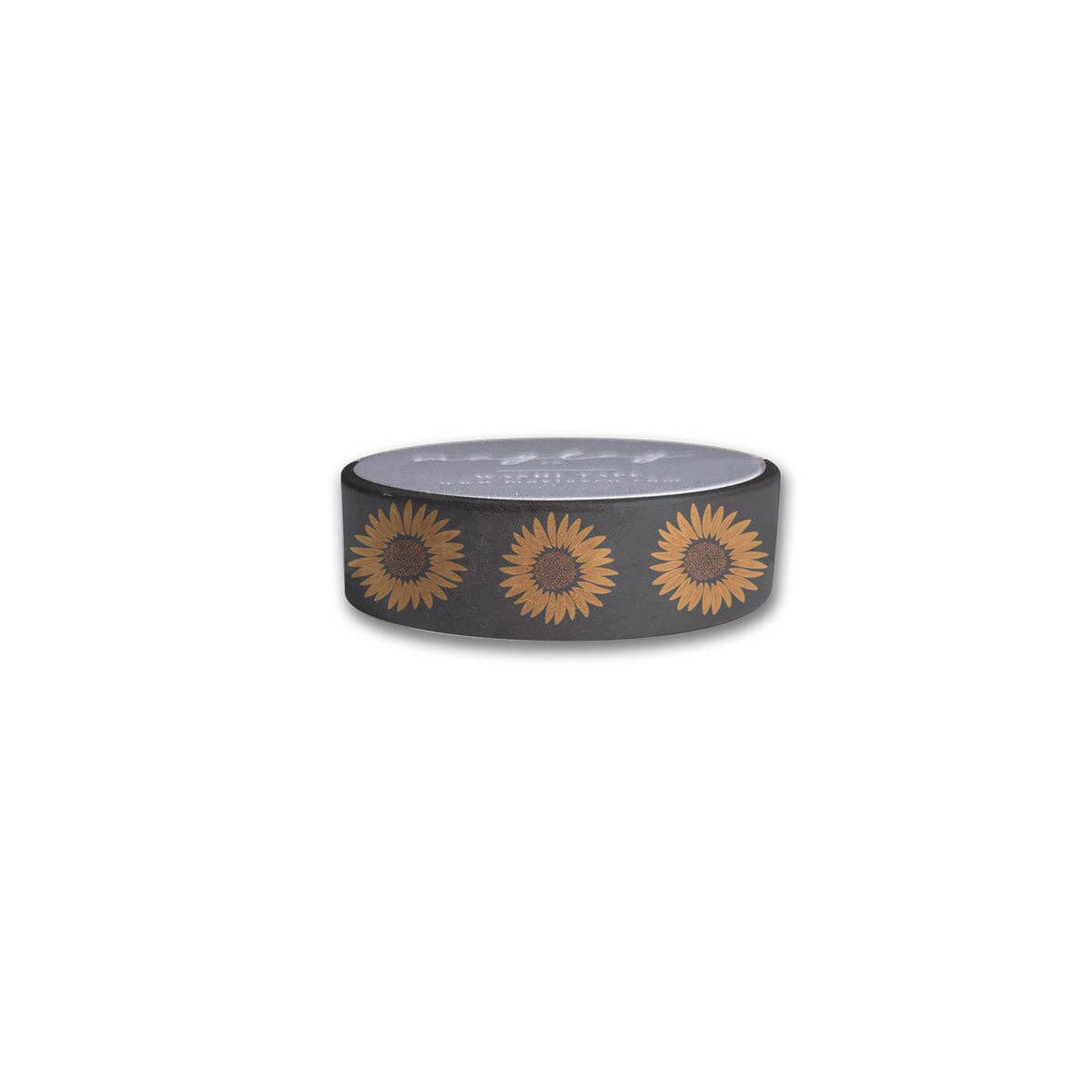 Sunflowers Floral Washi Tape — Decorative Paper Tape for Planners, Journals, Scrapbooking & Crafts
