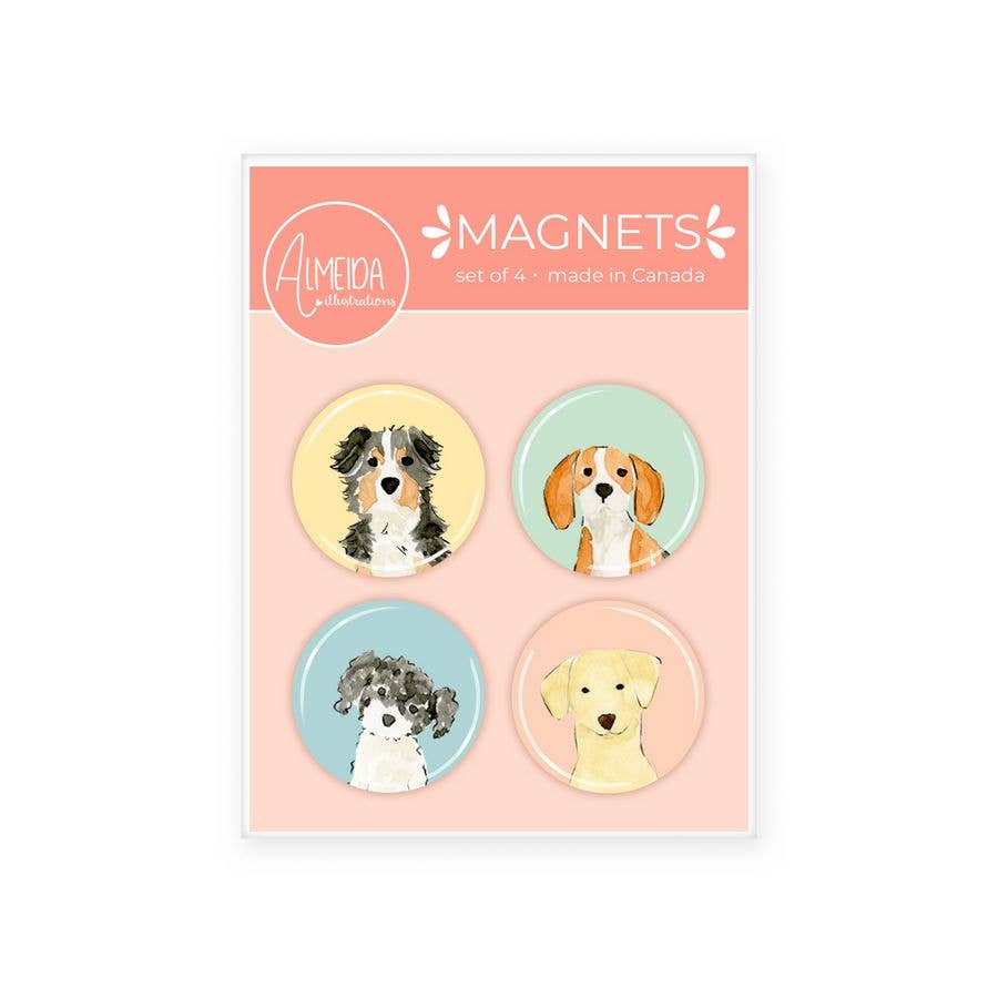 Dogs I Magnet Set