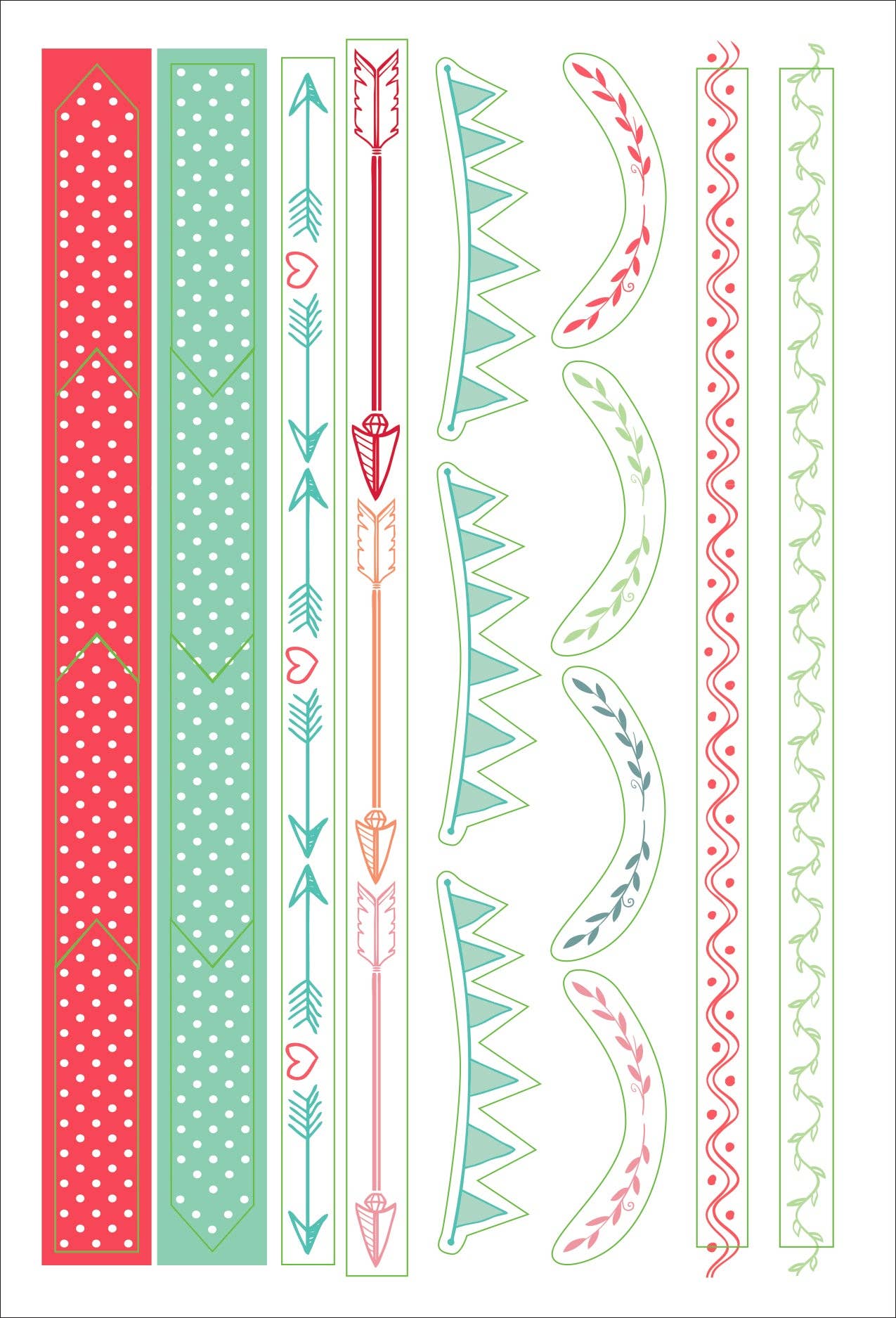 Essentials Dotted Journal Planner Stickers