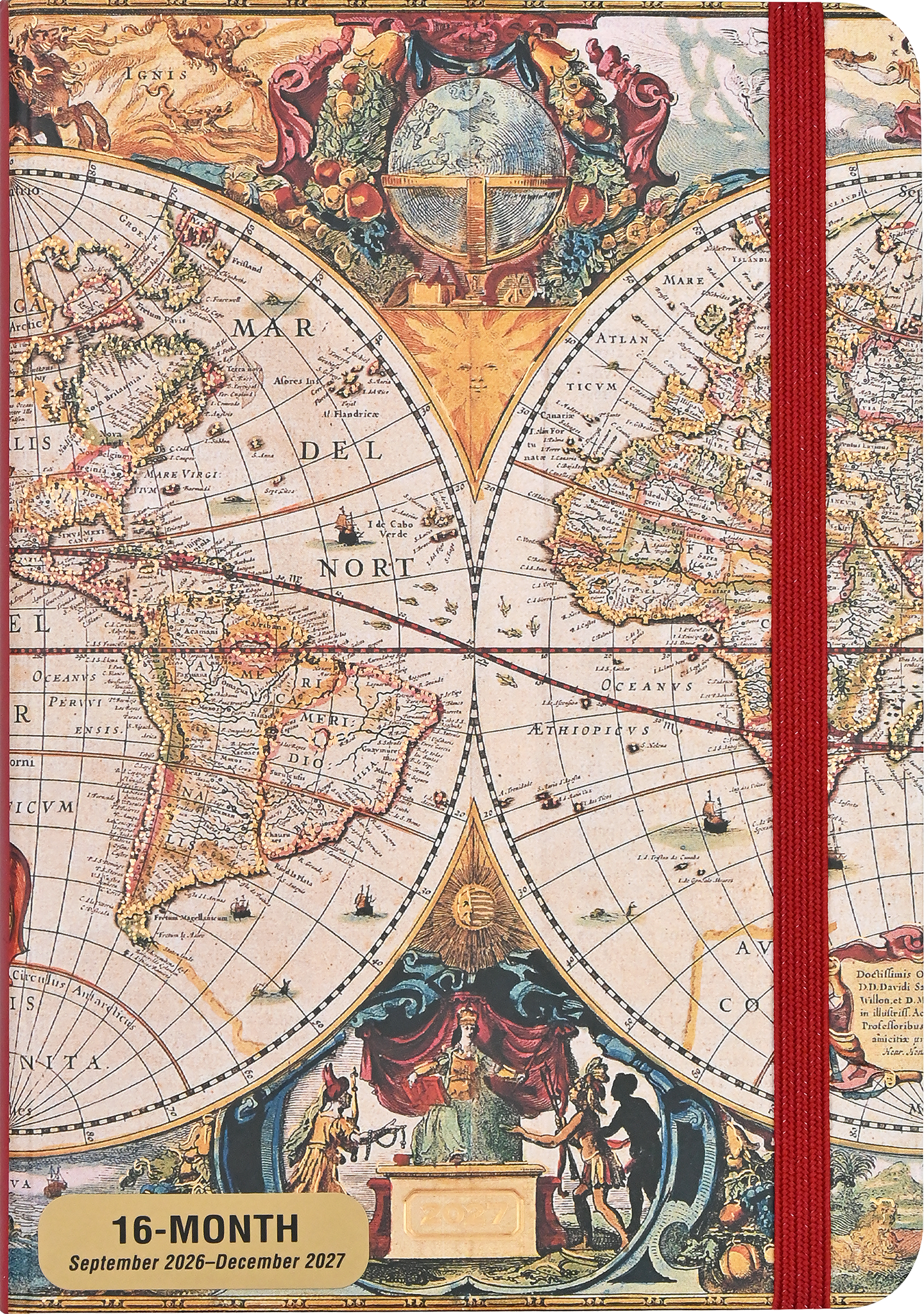 2027 Old World Weekly Planner