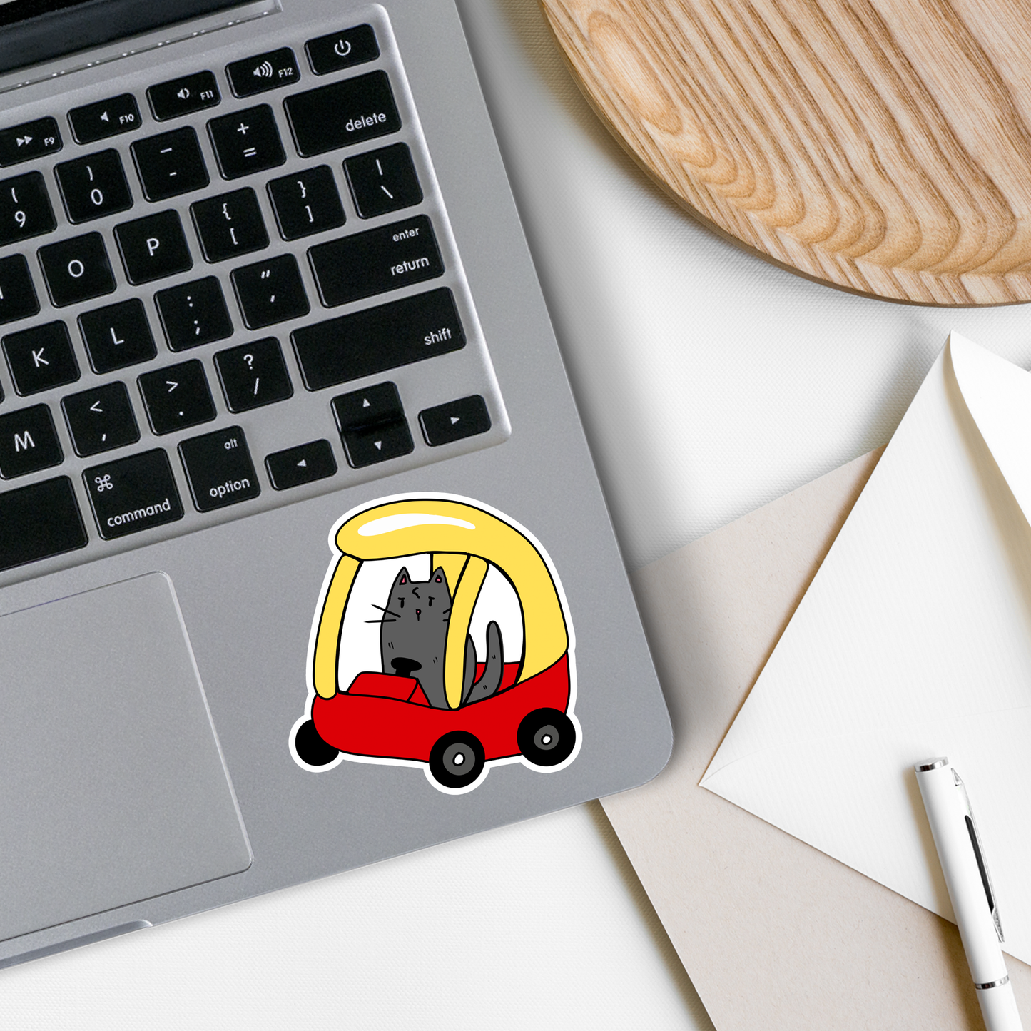 90's Pop Culture Decal | Retro Waterproof Laptop Sticker