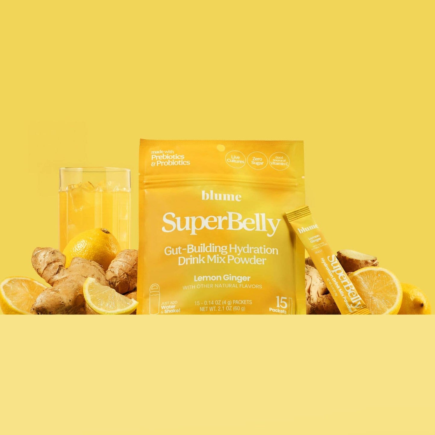 SuperBelly Lemon Ginger