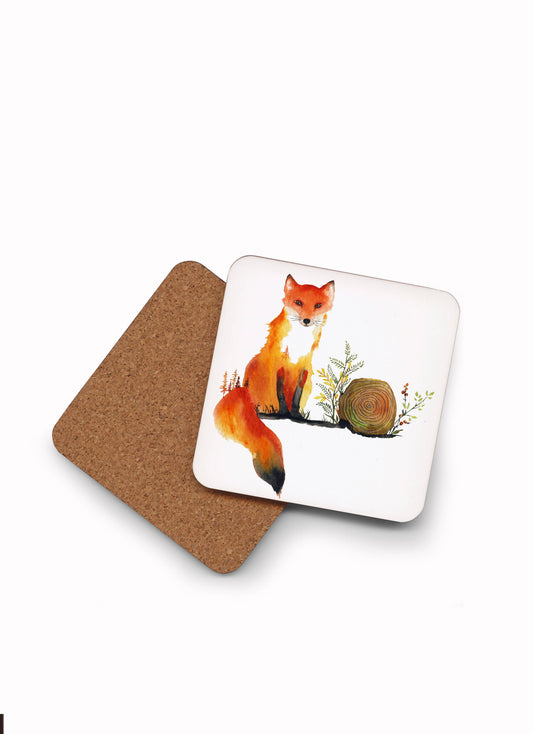 Coaster - Indie - (C-IND)  Cute Red Fox